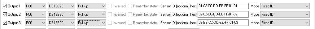 Multiple sensors on one bus but with fixed ID